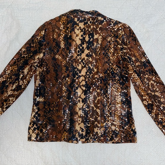 Ruby Rd. Multicolor Animal Print Top - Picture 5 of 8